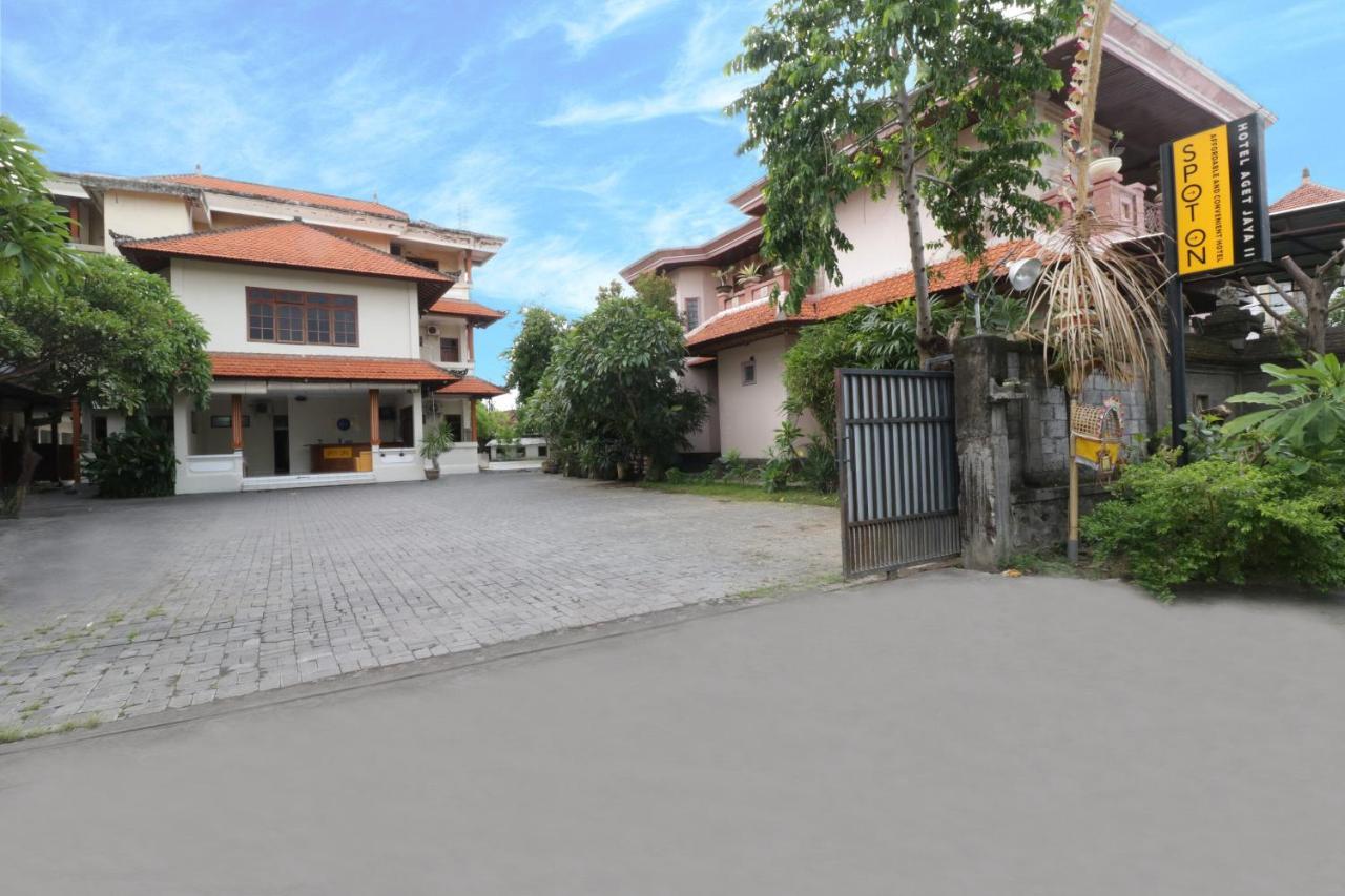 SPOT ON 2426 Hotel Aget Jaya Ii Denpasar  Bagian luar foto
